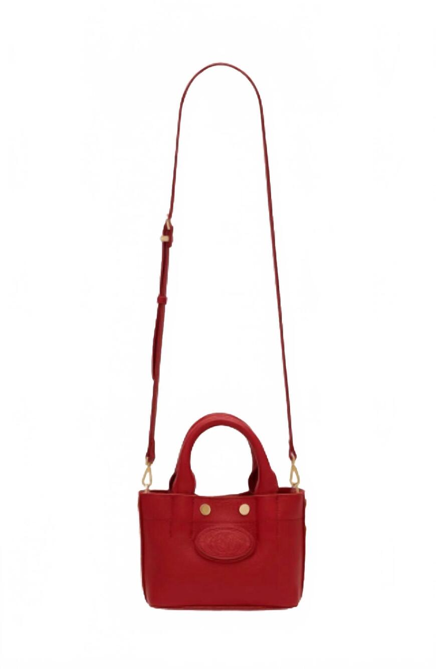 NEW HAMMITT mini olympia tote bag in chili red